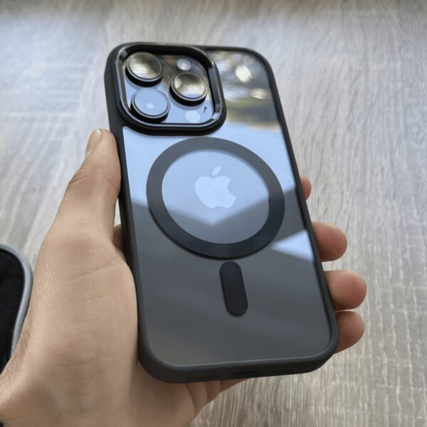 Funda Transparente con Módulo de Metal