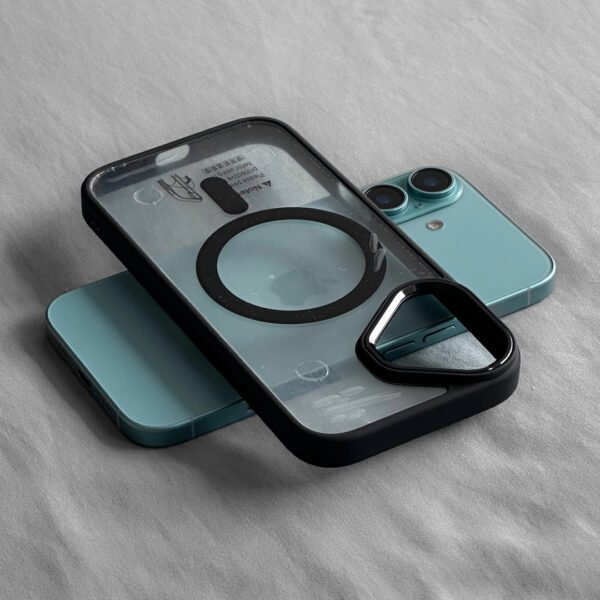 Funda Transparente con Módulo de Metal